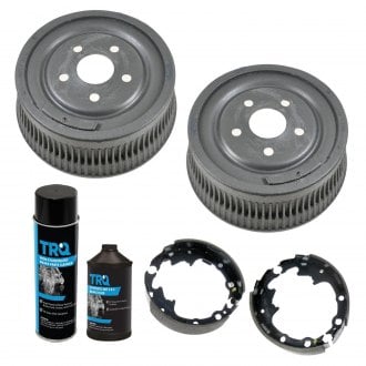 TRQ® - Drum Brake Shoe and Drum Kit