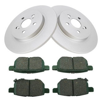 TRQ® - Rear Disc Brake Kit with Ceramic Pads