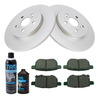 TRQ® - Rear Disc Brake Kit with Ceramic Pads