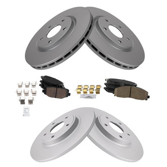 TRQ® - Disc Brake Kit with Ceramic Pads