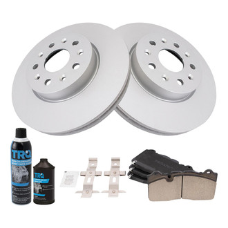 TRQ® - Front Disc Brake Kit with Ceramic Pads