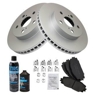 TRQ® - Front Disc Brake Kit with Ceramic Pads