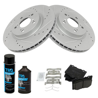 TRQ® - Performance Ceramic Brake Kit