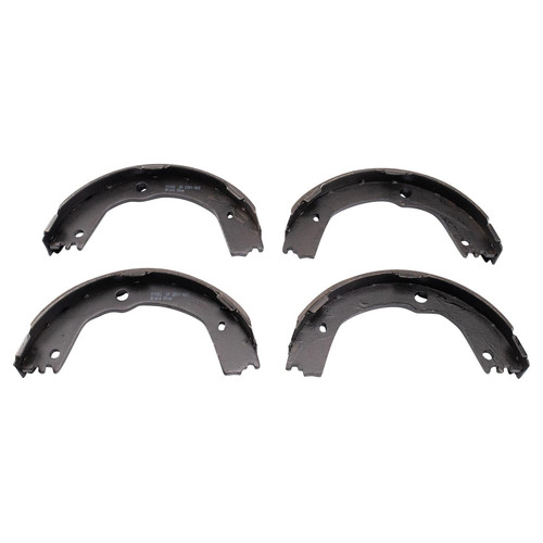 TRQ® BKA28161 - Rear Disc Brake Kit with Ceramic Pads and Shoes
