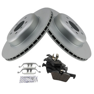 TRQ® - Rear Disc Brake Kit with Ceramic Pads