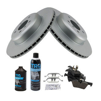 TRQ® - Rear Disc Brake Kit with Ceramic Pads
