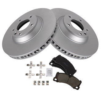 TRQ® - Front Disc Brake Kit with Ceramic Pads