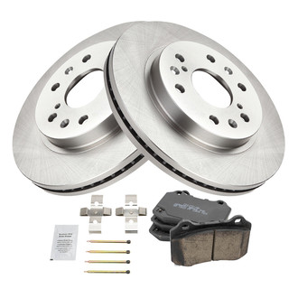 TRQ® - Front Disc Brake Kit with Ceramic Pads