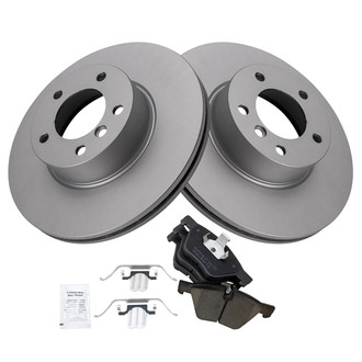 TRQ® - Front Disc Brake Kit with Ceramic Pads