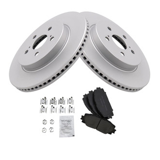 TRQ® - Front Disc Brake Kit with Ceramic Pads