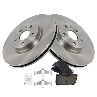 TRQ® - Front Disc Brake Kit with Ceramic Pads