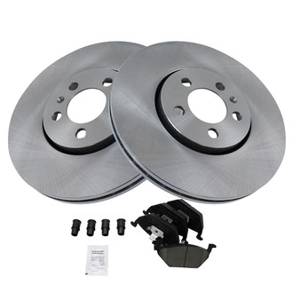 TRQ® - Front Disc Brake Kit with Ceramic Pads