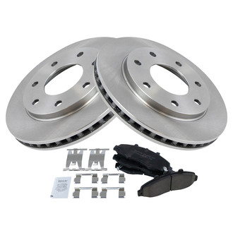 TRQ® - Front Disc Brake Kit with Ceramic Pads