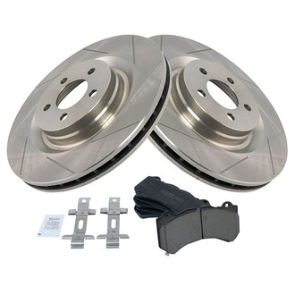 TRQ® - Front Disc Brake Kit with Ceramic Pads