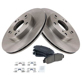 TRQ® - Front Disc Brake Kit with Ceramic Pads