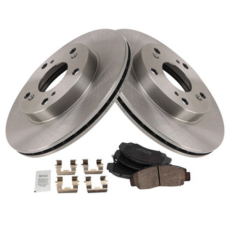 TRQ® - Front Disc Brake Kit with Ceramic Pads