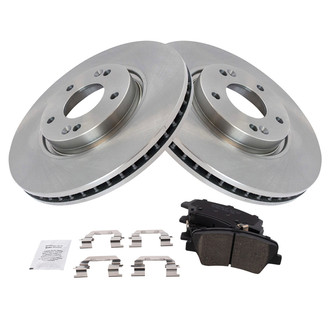 TRQ® - Front Disc Brake Kit with Ceramic Pads