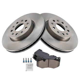 TRQ® - Front Disc Brake Kit with Ceramic Pads
