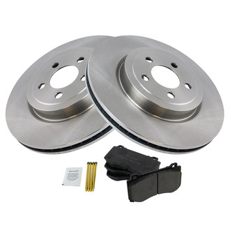 TRQ® - Front Disc Brake Kit with Ceramic Pads