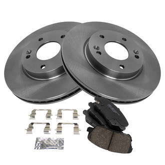 TRQ® - Front Disc Brake Kit with Ceramic Pads