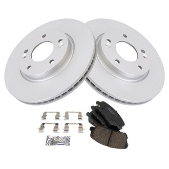 TRQ® - Front Disc Brake Kit with Ceramic Pads