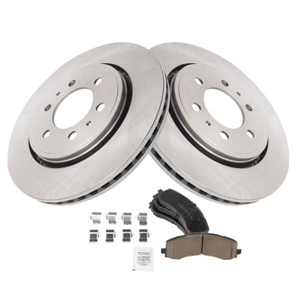 TRQ® - Disc Brake Kit with Ceramic Pads