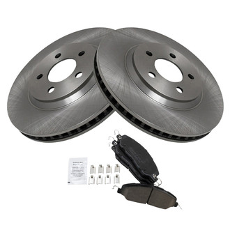 TRQ® - Front Disc Brake Kit with Ceramic Pads