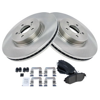 TRQ® - Front Disc Brake Kit with Ceramic Pads