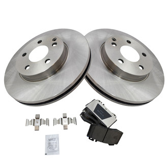 TRQ® - Front Disc Brake Kit with Ceramic Pads