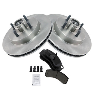 TRQ® - Front Disc Brake Kit with Ceramic Pads