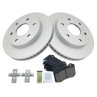 TRQ® - Front Disc Brake Kit with Ceramic Pads