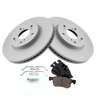 TRQ® - Front Disc Brake Kit with Ceramic Pads