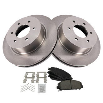 TRQ® - Disc Brake Kit with Ceramic Pads