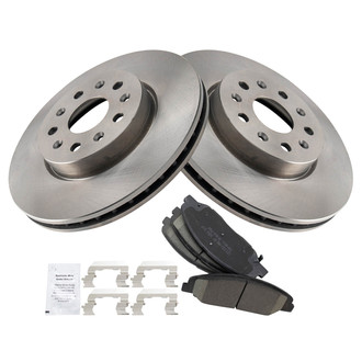 TRQ® - Front Disc Brake Kit with Ceramic Pads