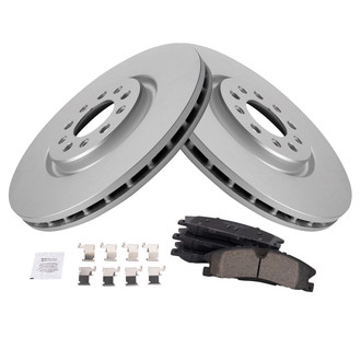 TRQ® - Front Disc Brake Kit with Ceramic Pads