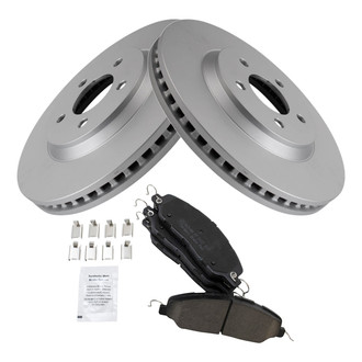 TRQ® - Front Disc Brake Kit with Ceramic Pads