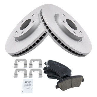 TRQ® - Front Disc Brake Kit with Ceramic Pads