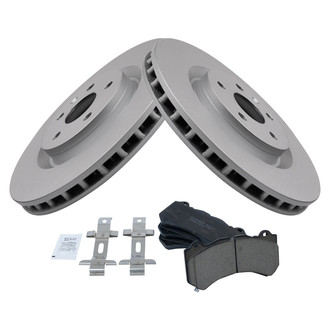 TRQ® - Front Disc Brake Kit with Ceramic Pads