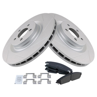 TRQ® - Front Disc Brake Kit with Ceramic Pads