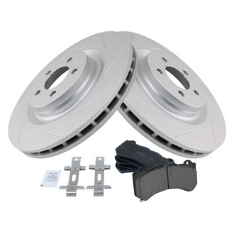 TRQ® - Front Disc Brake Kit with Ceramic Pads