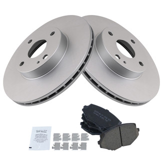 TRQ® - Front Disc Brake Kit with Ceramic Pads
