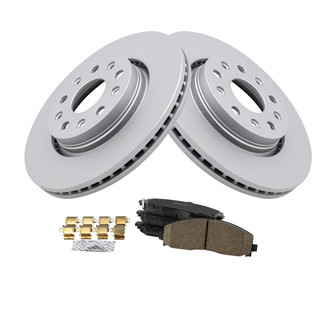 TRQ® - Front Disc Brake Kit with Ceramic Pads