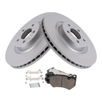 TRQ® - Front Disc Brake Kit with Ceramic Pads