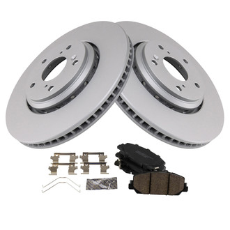 TRQ® - Front Disc Brake Kit with Ceramic Pads