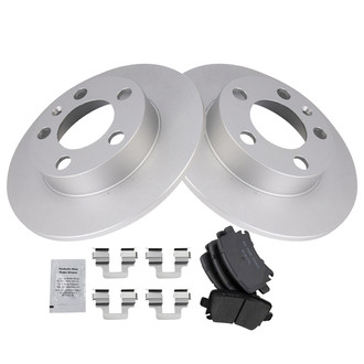 TRQ® - Rear Disc Brake Kit with Ceramic Pads
