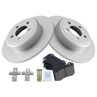 TRQ® - Rear Disc Brake Kit with Ceramic Pads