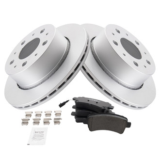 TRQ® - Rear Disc Brake Kit with Ceramic Pads