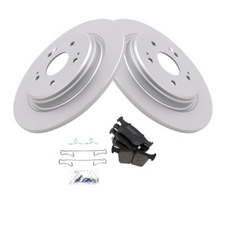 TRQ® - Rear Disc Brake Kit with Ceramic Pads