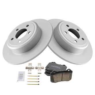 TRQ® - Rear Disc Brake Kit with Ceramic Pads