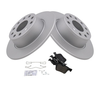 TRQ® - Rear Disc Brake Kit with Ceramic Pads